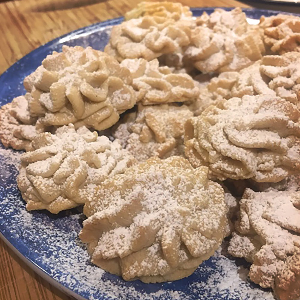 butter spritz cookies Surrey