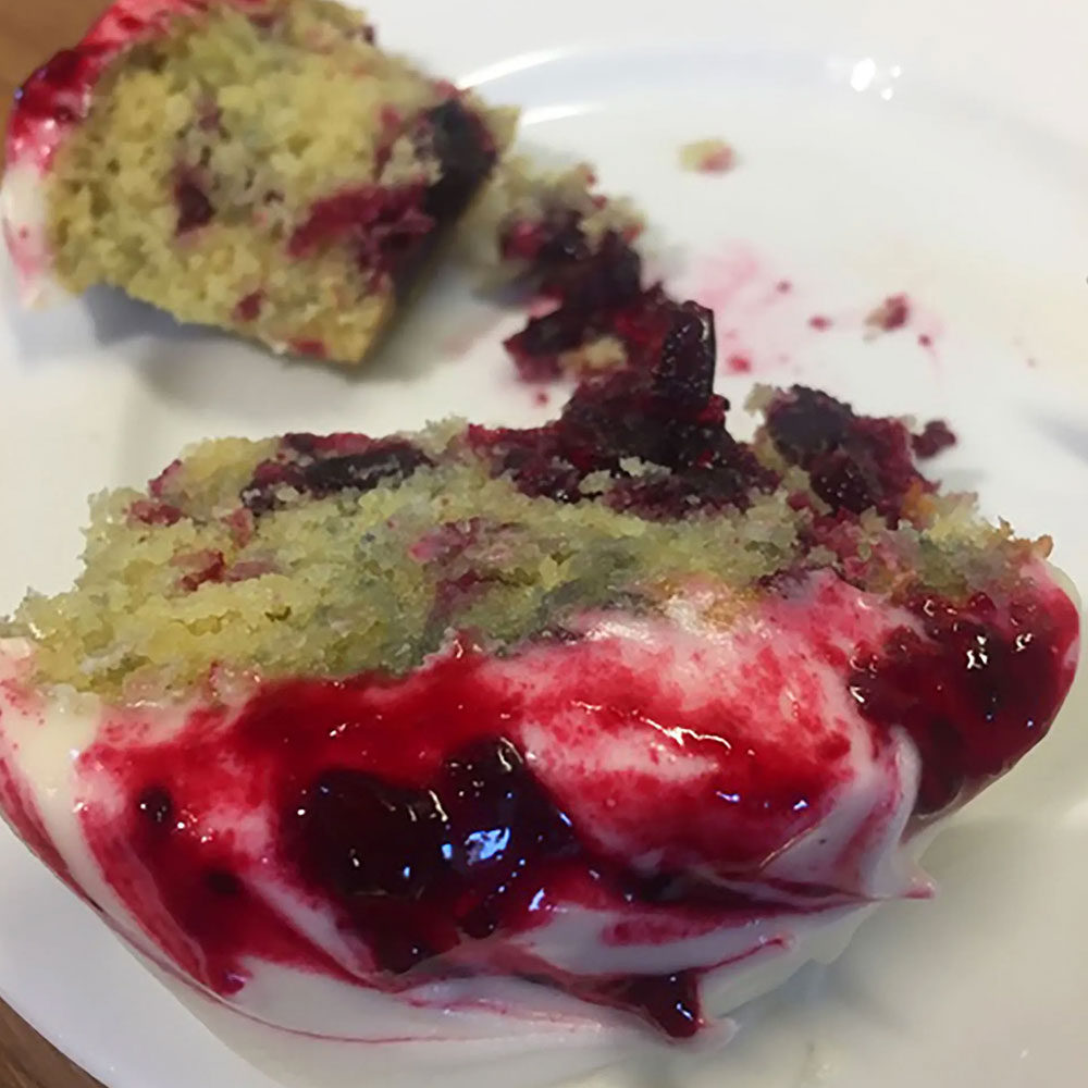 summer berry swirl cupcakes Surrey