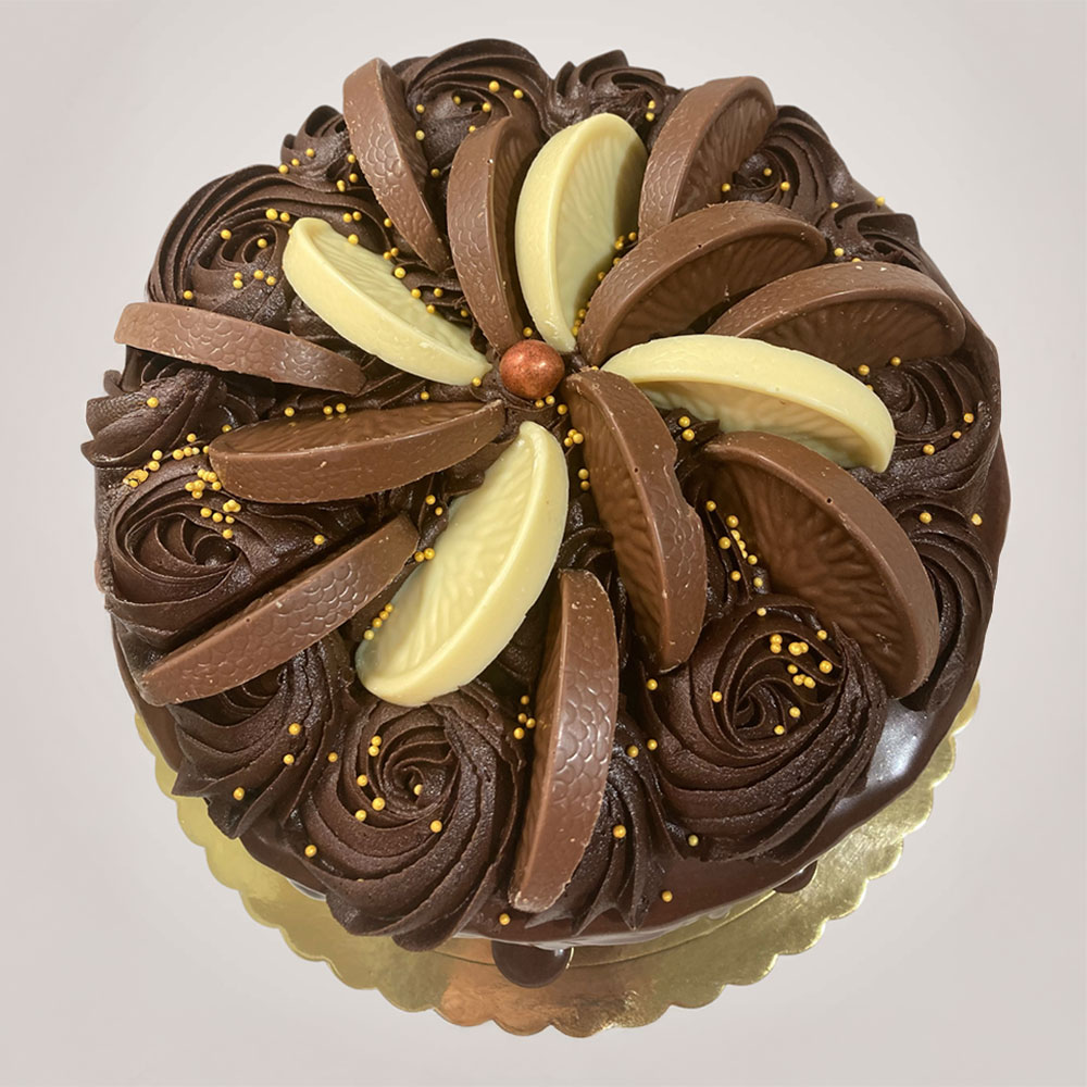 chocolate orange birthday cake Surrey