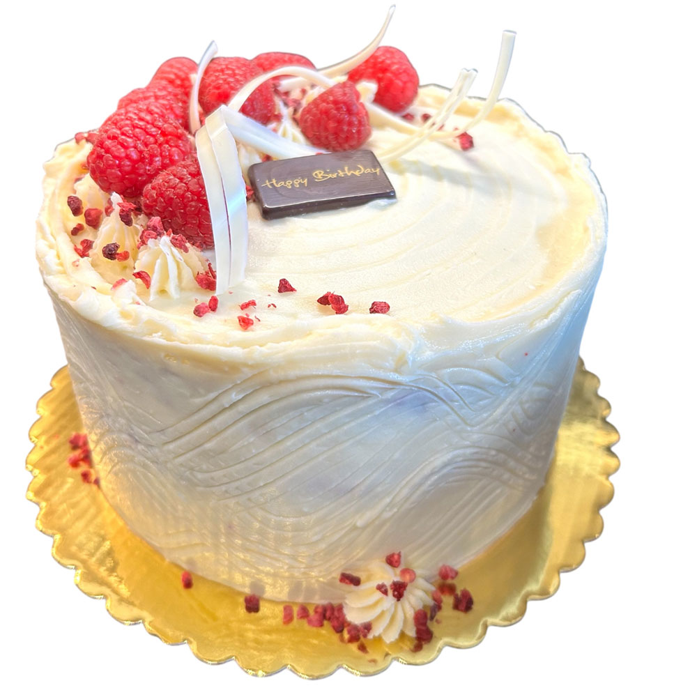 Raspberry and Almond Cake Surrey