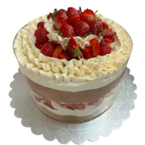 Strawberry and Cream Gateau Surrey