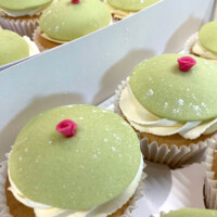 green cupcakes in Surrey